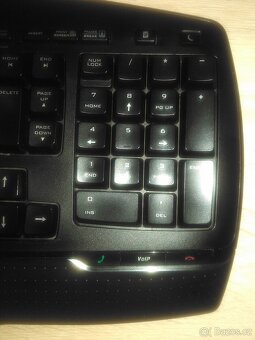 Bezdrátový set klávesnice a myši Logitech MX 3200 - 6