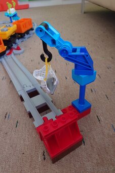 Vlakový set - 4 stavebnic - 6