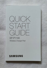 Bezdrátová rychlo nabíječka Samsung, typ EP-P1100 - 6