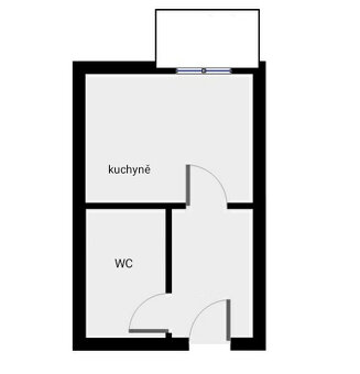 Pronájem bytu 1+kk, Štefánikova, Plzeň, 36 m2 - 6