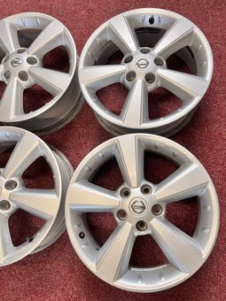 5x114,3 R17 originál alu disky Nissan ET 40 - 6
