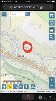 Bývalá stavební parcela (nyní sad) v Louce 191 m² - 6