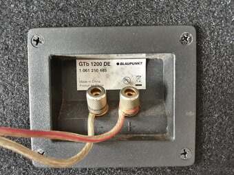 Subwoofer do auta + zesilovač - 6
