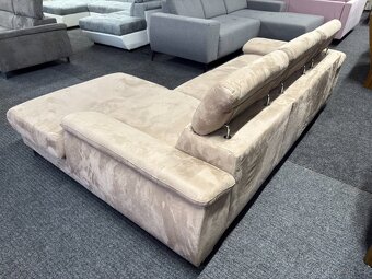 Sedací souprava rohová - rozkládací - NEPOUŽITÉ - 6