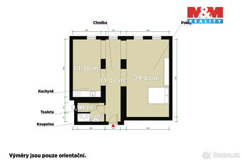 Prodej bytu 1+kk, 59 m², Plzeň, ul. Veleslavínova - 6