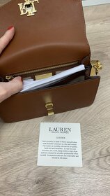 Kožená kabelka Ralph Lauren - 6