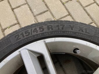 Alu disky Fiat Stilo s pneu 215/45 R17 - 6