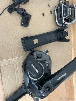 motor Shimano E8000, kabeláž, display, batéria, chip... - 6