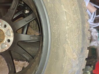 Zimní sada Alu Brock RS32 17/5x114.3 - pneu Hankook nové - 6