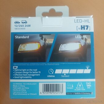 Led žárovky H7 NARVA 6500K - 6