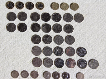 Prodám sbírku anglických mincí. - 6