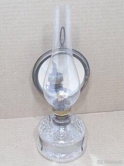 Retro stolní petrolejová lampa - ČSSR - 6