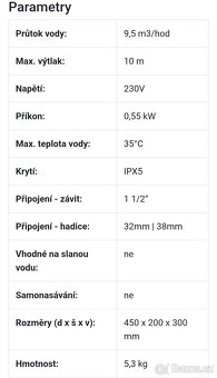 Čerpadlo Marimex SPS100 - 6