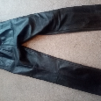 Motorkářské kožené kalhoty vel UK 30 (D48) - 6