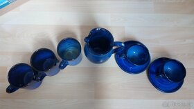 Modrá keramika z Kréty, ruční výroba - 6