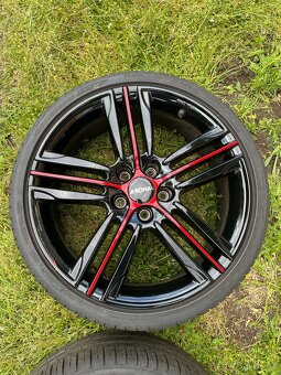Prodám alu Ronal 5x112 r19 letní pneu 215/35/19 - 6