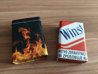 PLECHOVA KRABICKA NA CIGARETY WINSTON - 6