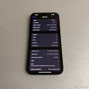 iPhone 15 Pro Max 256GB černý, 12 měsíců záruka - 6