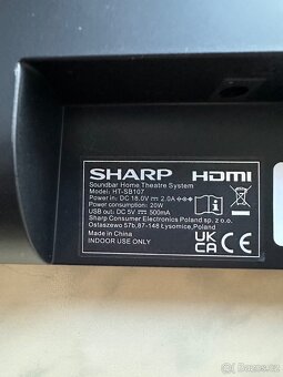 Soundbar Sharp HT-SB107 - 6