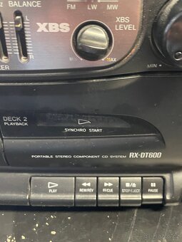 Hifi Panasonic RX-DT600 radio repro magnetak - 6