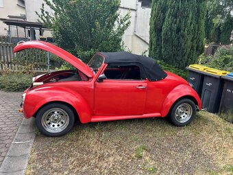 VW Brouk Speedster cabrio obsah 1570 rok 1972 - 6
