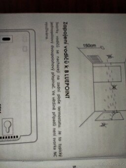 Prostorový termostat 4heat Bluepoint BPT401 - 6