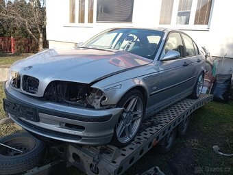 E46 sedan interiér sklopný kožený - 6