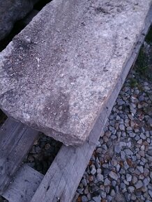 Kamenné sloupky schody žula - 6