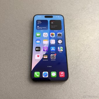 iPhone 15 Pro Max 256GB, natural titan, 100% baterie - 6