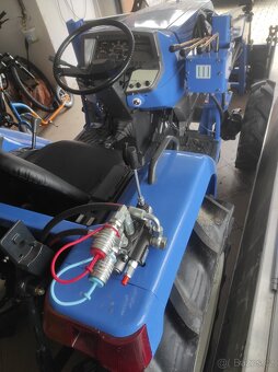 Malotraktor ISEKI GEAS 25, nový čelní nakladač s klapačkou - 6