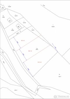 Stavební pozemek 850 m² Radnice u Rokycan - 6