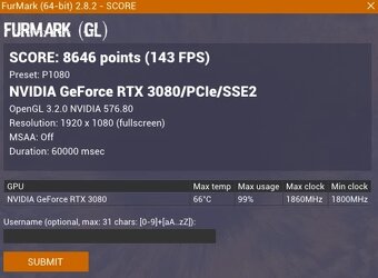 GIGABYTE GeForce RTX 3080 GAMING OC 10GB GDDR6X – TOP stav - 6