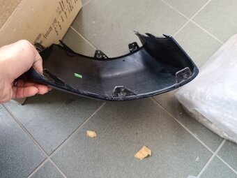 Boční plasty nárazníku Citroen C4 Grand Picasso I modrá - 6