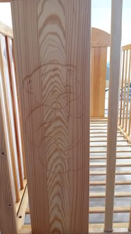 Dětská Dřevěná postýlka - 6