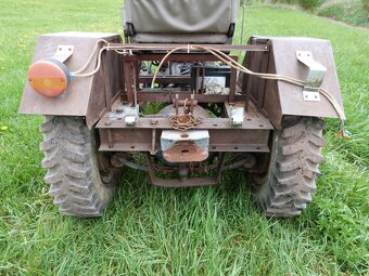 Malotraktor domácí výroby. - 6