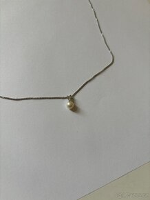 Stříbrný přívěsek a řetízek Esprit Little Pearl Drop - 6