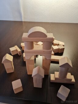 Batoh, Hrací skříňka, Dřevěné kostky, krabička a Puzzle - 6