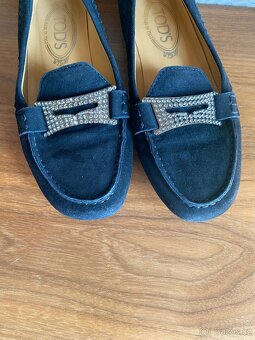 Mokasiny zn. Tod's, vel.37, kožené. - 6