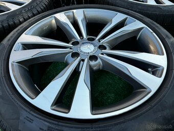 Originál alu kola Mercedes 5x112 R19 S-class zimní - 6