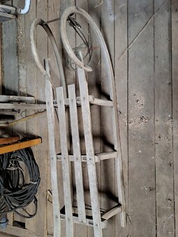 Starožitné sáně (2ks) - 6