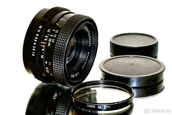 4x Pentacon M42 3,5/30, 1,8/50, 2,8/135, 4/200 TOP STAV - 6