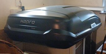 Střešní box / HAPRO Trivor 640 Anthracite (téměř jako nový) - 6