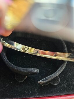 Cartier Love bracelet náramek stříbrný - 6