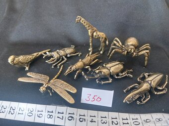 Kovové miniatury, figurky zvířat 2 - 6