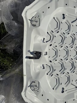 Kapota Jaguar XF 2010 Bílá - 6