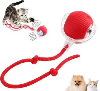 Interaktivní míč pro kočky a psi - PO2 - 6