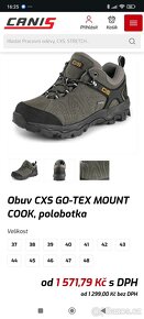 Prodám trekové boty CXS Mount Cook - 6