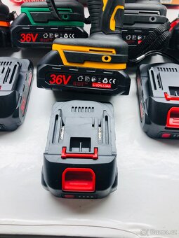 36V Aku řetězová pila s mazáním + 2x baterie - 6