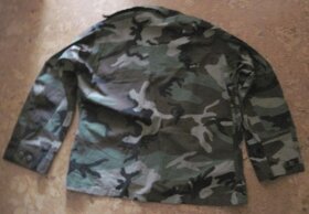 Maskáče blůza orig.US WOODLAND BDU "L", 100% bavl.,NOVÉ - 6