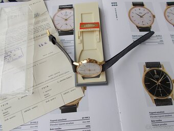 luxusni v kompletu vzacne hodinky prim brusel 1964 funkcni - 6